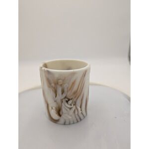 Mexicali Vintage Marbled Cup Sombrero Man Cactus Pickwick Cosmetic Corp